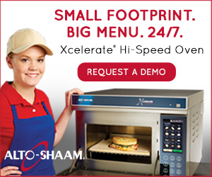Alto-Shaam: Xcelerate Hi-Speed Oven. Small footprint. Big Menu. 24/7. Request a demo.