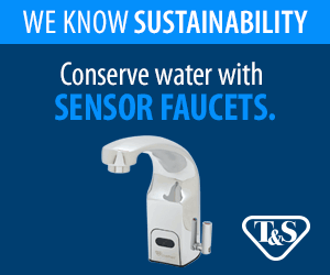 T&S Brass: We Know Sustainability. Conserve water with sensor faucets, Dipperwells, Spray Valves, Outlet Devices. Learn More About Saving Water, Energy and Money.