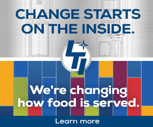 LTI: Change starts on the inside. We're changing how food is served. Learn More