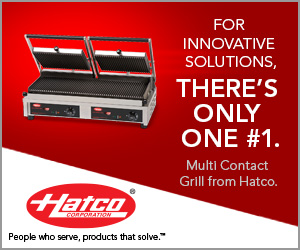 Hatco: For innovative solutions, there's only one #1. Multi contact grill from Hatco.