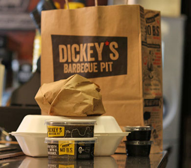 Delivery orders go through the same process, assembled on one line, at Dickey's.