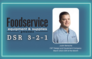 Justin Bertsche, FE&S March DSR of the month