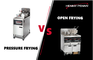 Henny Penny Open vs. Pressure Frying