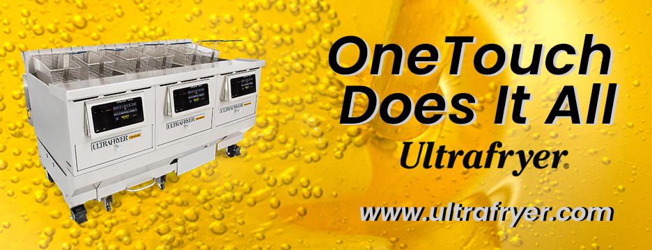 One Touch Does It All with Ultrafryer. Learn More at ultrafryer.com.
