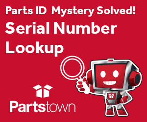PartsTown: Serial Number Lookup