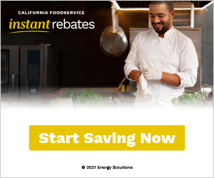 Energy Solutions California Foodservice instant rebates. Start saving now.
