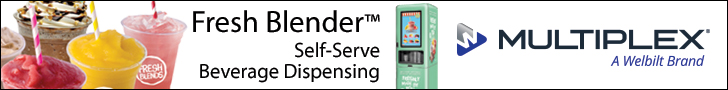 Fresh Blender Selfe-Serve Beverage Dispensing. By Multiplex, a Welbilt brand. Learn more.