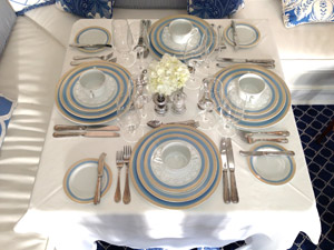 Jupiter Island Club, Florida, place setting