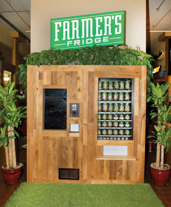 Farmers Fridge Kiosk Vending