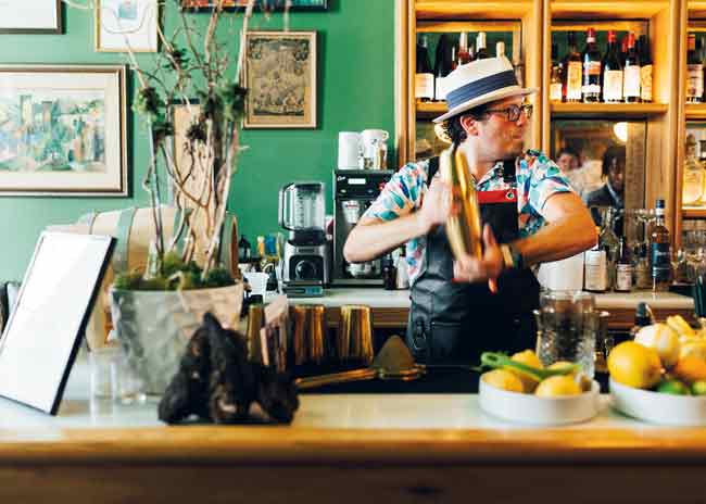 An efficient space behind the bar directly relates to employee satisfaction, and in turn customer engagement, says Jonathan Pogash of the Cocktail Guru consultancy (seen here). Photo courtesy of Cocktail Guru