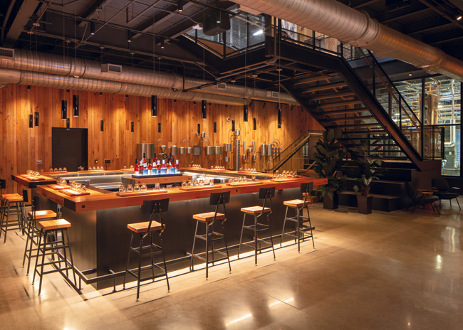 Fred B. Noe Distillery, named after the brand’s contemporary steward, contains its own tasting room and sensory lab where many small-batch whiskies and future innovations roll out. Guests can view the distillery through the windows.