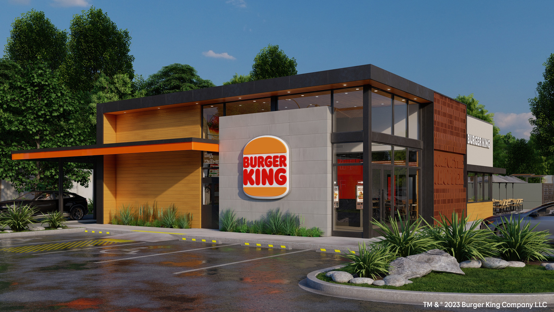 Burger King Exterior