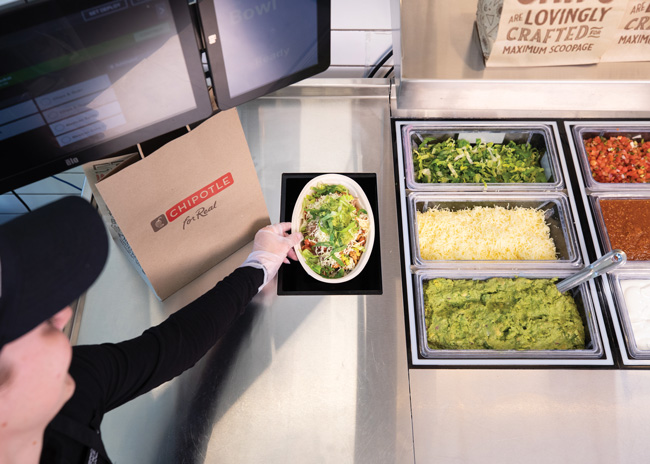 Chipotle has reduced its direct greenhouse gas emissions by 13%.