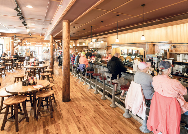 At Yellowstone National Park’s General Stores, Delaware North focuses on creating unique destinations that enhance the guest experience. Photo courtesy of Delaware North