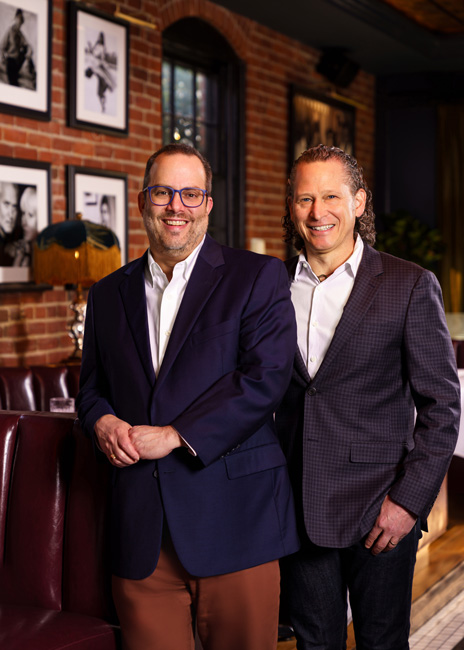 Cousins Brad (left) and Eric Wasserstrom are fourth-generation leaders of foodservice equipment and supplies dealer Wasserstrom. They lead with a service-first model and continue to diversify offerings.