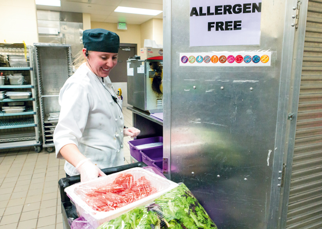 Dietary restrictions, whether it’s due to allergies or culture, are a big part of of the university’s foodservice program.