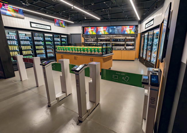 utonomous markets, such as this one at Scotiabank Arena in Toronto, continue to gain ground in sports venues. Photos courtesy of Maple Leaf Sports & Entertainment