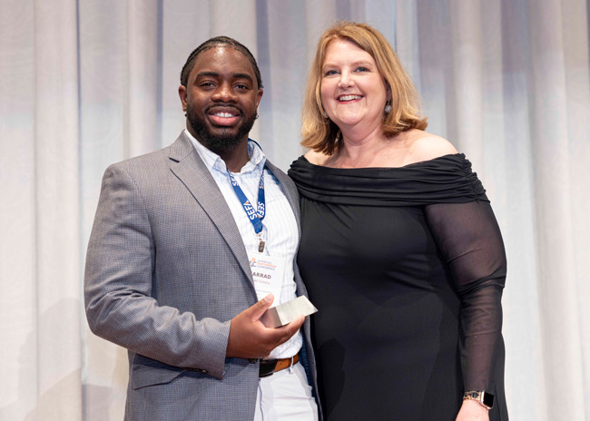 Farrad Condry of Metro earned SEFA’s Trainer of the Year Award.