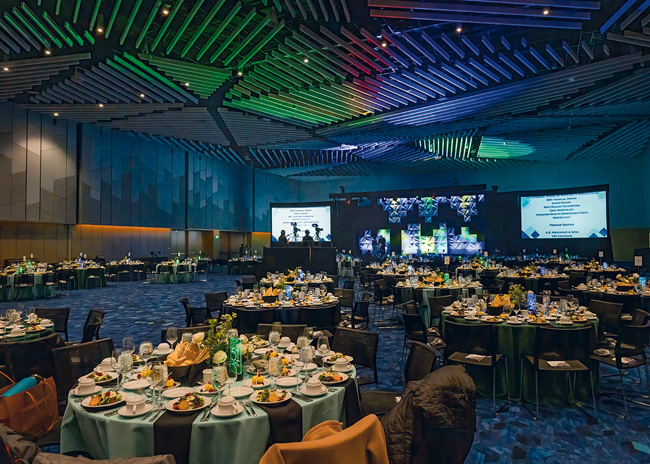 The Bluebird Ballroom can host 4,600 guests for a catered event. Photo by Nikki A. Rae