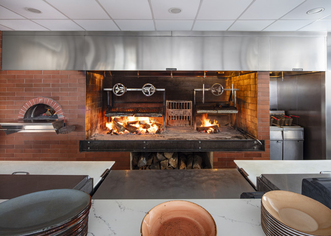 Advert Accurex Hood in Open Kitchen