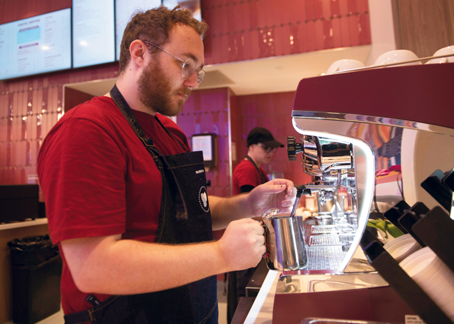 The equipment lineup remains the same for all stores  to maintain consistency.