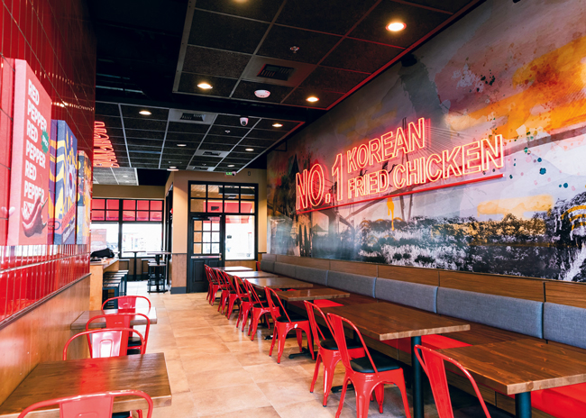 Since coming to the U.S. in 2006, international fast-casual chain Bonchon has earned plenty of loyal fans for its Korean-inspired cuisine and lively atmosphere. Photo courtesy Bonchon
