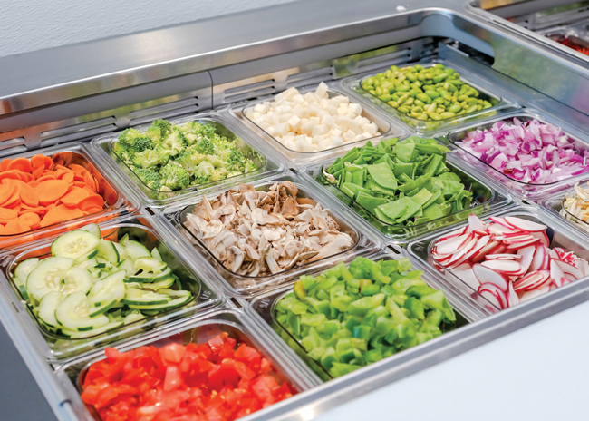 Houston-based Salata operates 99 locations, about 95% of which are franchised, and features a diverse selection of more than 50 fresh toppings for its salads and wraps. 