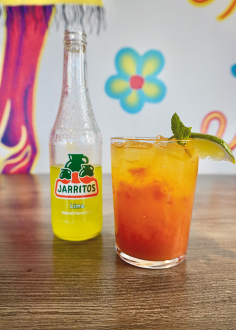 Fat Rosie’s Taco & Tequila Bar leans into its Mexican roots to create handcrafted dirty sodas with Jarritos Mexican sodas.