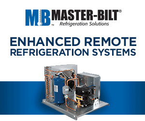 Masterbilt enhanced remote refrigeration systems. Scroll comressors extend life. Range from one-quarter horsepower to fifteen horsepower. Expanded offering of evaporator coils. Find out more.