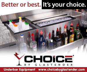 Glastender: Choice by Glastender, underbar equipment. Better or best. It's your choice.