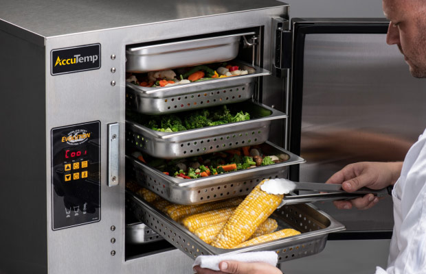 The Evolution™ Boilerless Steamer from AccuTemp.