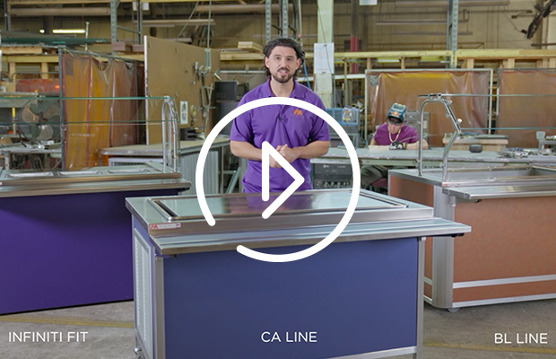 Modular Serving Lines from Atlas Metal.