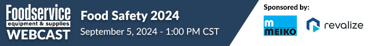 CWebcast: Food Safety 2024. September 5, 2024, 2:00 PM CST. Register now.