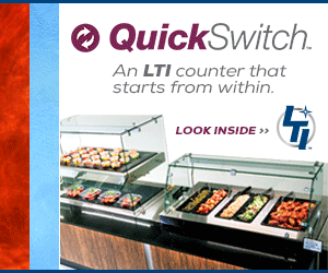 Hot to Cold with QuickSwitch. An LTI counter that starts from within. Look inside.