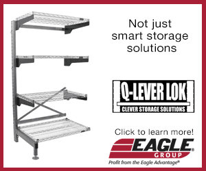 Introducing Eagle Group's Q-lever Cantilever Shelving System. Not just smart storage solutions, these are Clever. Click to learn more!