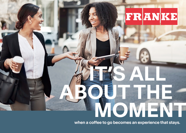 Franke - two women sharing a moment over coffee