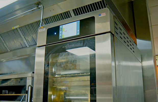 Alto-Shaam’s Vector oven helps the café produce a variety of items.