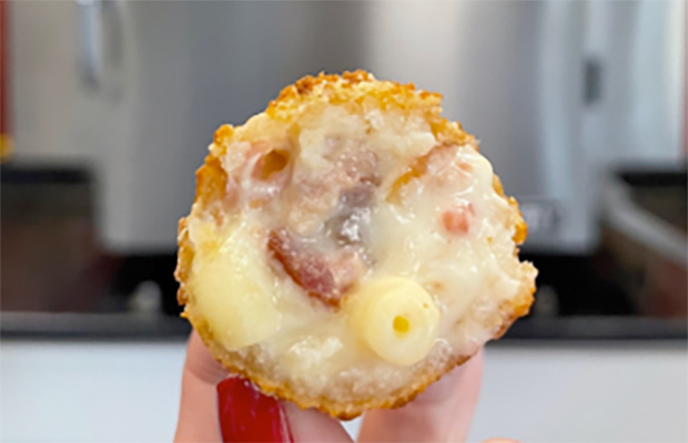 Deep Fried Mac 'n Cheese Ball with AutoFry 