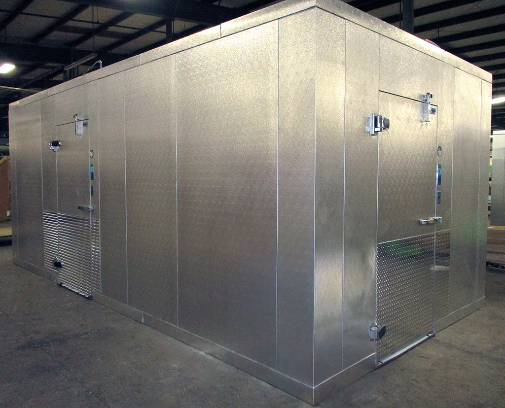 The walk-in at the Banquet Hall at Cypress Point Resort in Brandon, Miss., ensures food is stored properly for an exquisite culinary experience for guests.