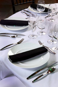 City Flats Hotel Placesetting