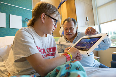 UCSF Patient Father tablet ordering