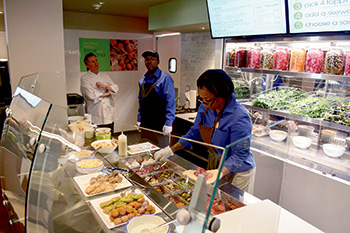 yale university cafeteria food