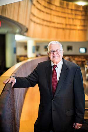 William Eaton at the Mitsitam-Cafe in the National Museum of American Indians