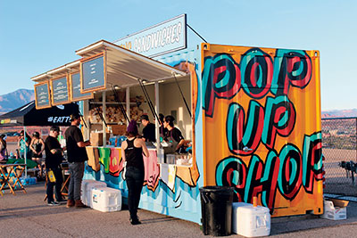 City funded shipping container Pop-Up Stores are helping local brands