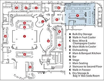 FES1116 floorplan schematic