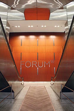Forum55 entryway