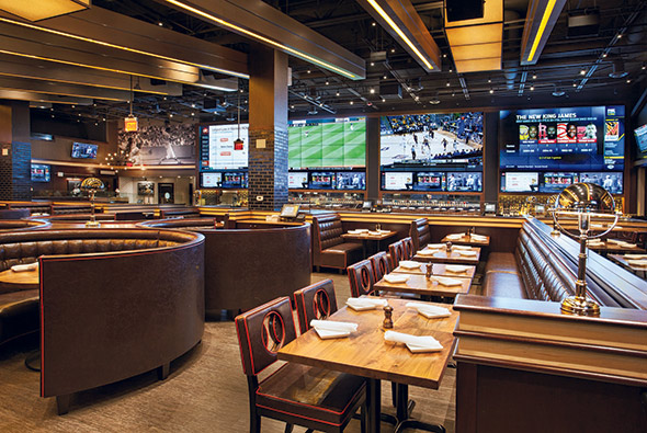 sports bar layouts