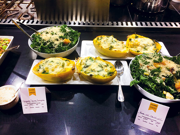 yale university cafeteria food