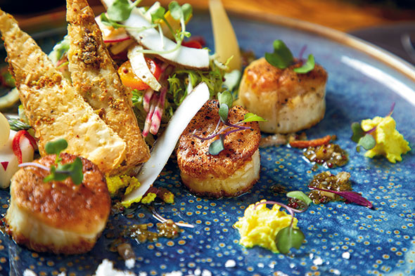 KamaBistro scallops