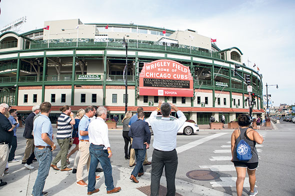 Tour the Trends Wrigley Field Exterior